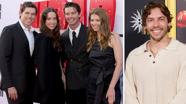 Arnold Schwarzenegger's children, Christopher, Christina, Patrick, Katherine and Joseph Baena. 
