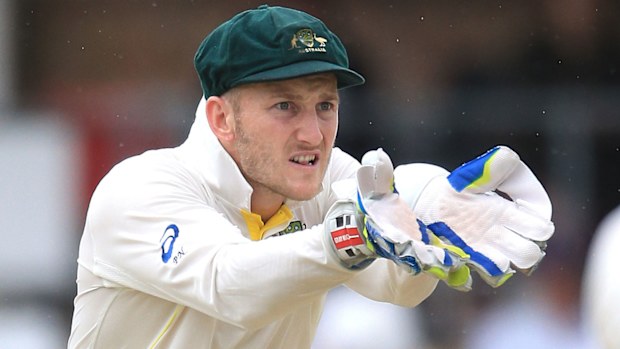 Peter Nevill will make his Test debut tonight. (AAP)