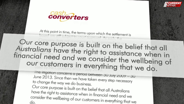 Cash Converters statement
