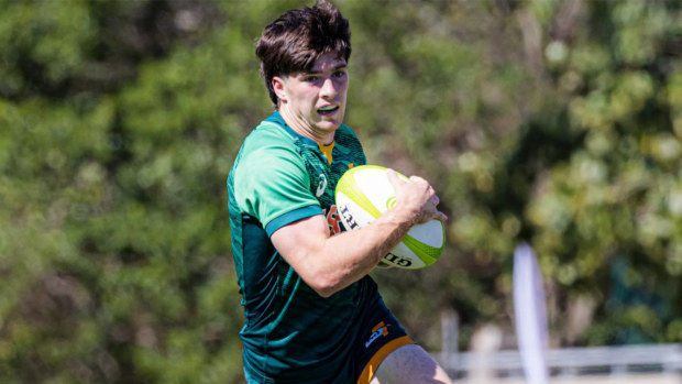 Australian rugby sevens young gun James McGregor, who's drawn comparisons with NRL star Damien Cook.