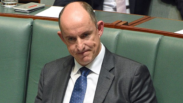 Dumped Liberal minister Stuart Robert.