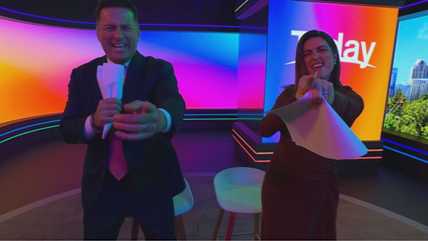 Karl Stefanovic Sarah Abo Boy George Today Show November 27, 2024