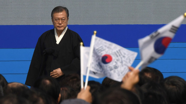 "Cruel treatment and abuse on athletes are legacies from old times that cannot be justified with any word," said President Moon Jae-in.