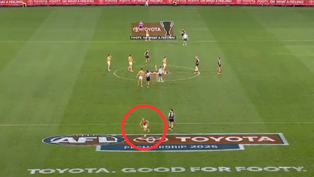 Hawthorn are penalised for fielding 19 players against Carlton.