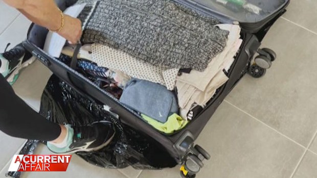 Cheryl Stuchbery said her suitcase was finally found the day after they returned to Sydney.