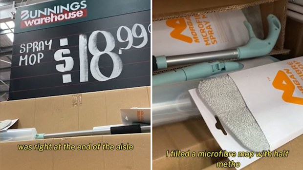 Bunnings, cleaning hacks, windows