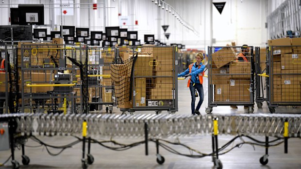 A worked at Amazon's warehouse in Michigan.