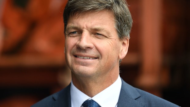 Minister for Energy and Emissions Reduction Angus Taylor.