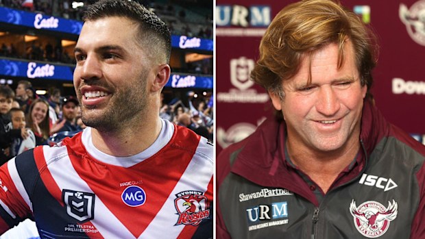James Tedesco and Des Hasler