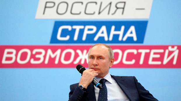 Russian President Vladimir Putin.