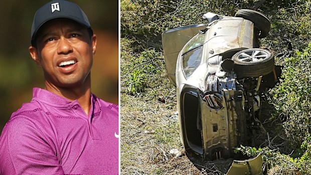 Tiger Woods, crash