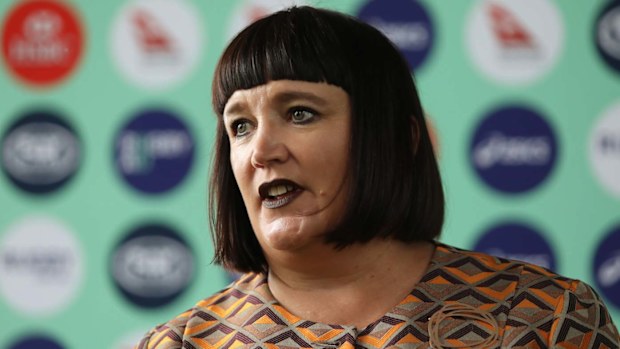 Rugby Australia boss Raelene Castle