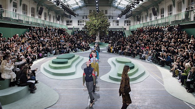 Lacoste's collection at Paris Fashion Week