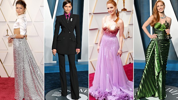Best red carpet style transformations at the Oscars