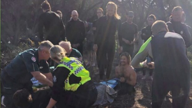 WA shark attack Phil Mummert