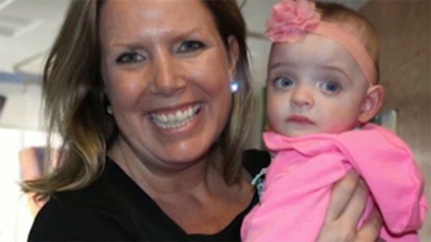 Nurse adopted baby