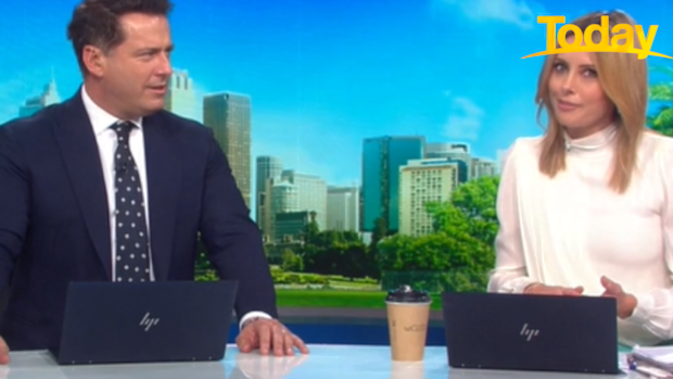 Ally Langdon opened up about the embarrassing encounter, which happened yesterday.