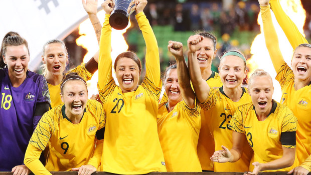 Matildas claim Cup of Nations