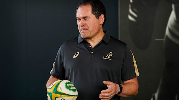 Wallabies coach Dave Rennie
