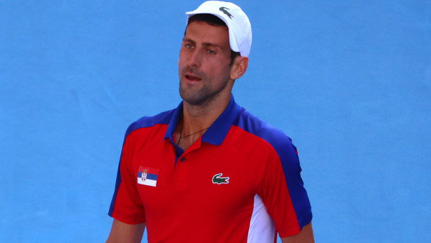 Novak Djokovic falls to Carreno Busta.