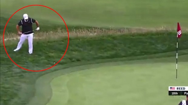 Reed loses his temper at the US Open