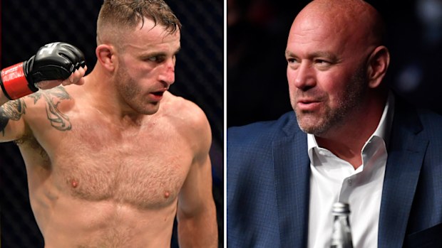 Alex Volkanovski hits back at Dana White.