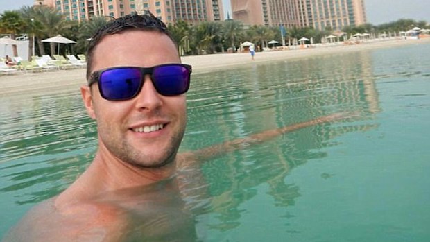 Jamie Harron has been forced to remain in Dubai for the past three months.