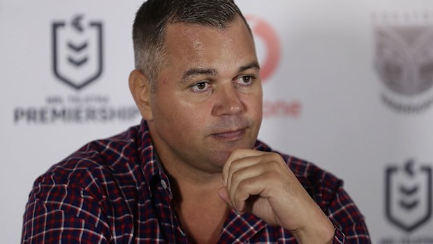 Brisbane coach Anthony Seibold.