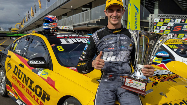 Nick Percat driver of the #8 Brad Jones Racing Commodore ZB