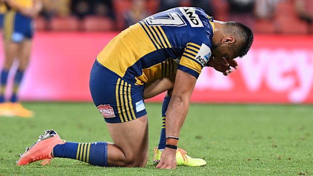 Eels fall to Storm in qualifying final.