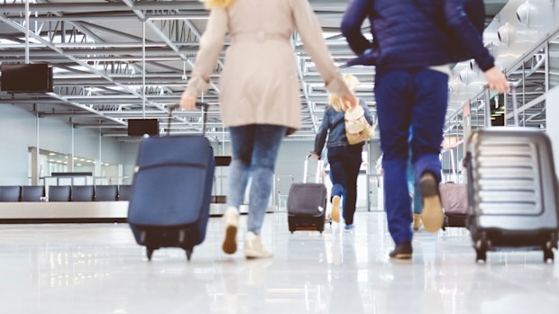 late in airport