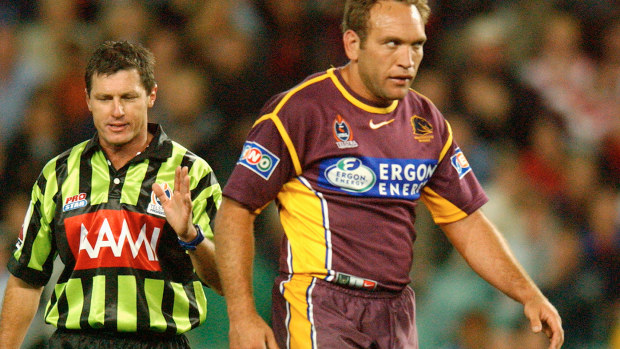 Bill Harrigan and Gorden Tallis had a number of run-ins during their careers.