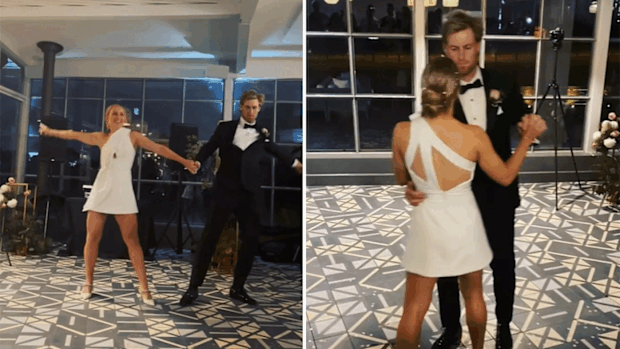 Aussie tennis stars Luke Saville and Daria Gavrilova have finally gotten married after their engagement in December 2018.