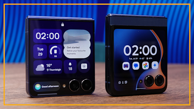 Samsung Flip 7 Versus Motorola Razr 60