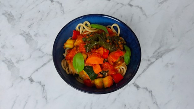 A hearty, healthy pasta dish for winter