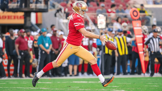 Wishnowsky had seven punts downed inside 20 in NFL preseason, putting him in the top-10 in the league.