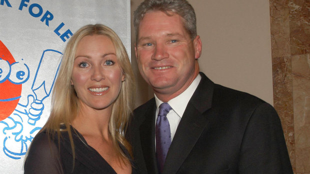 Dean Jones and wife Jane Jones