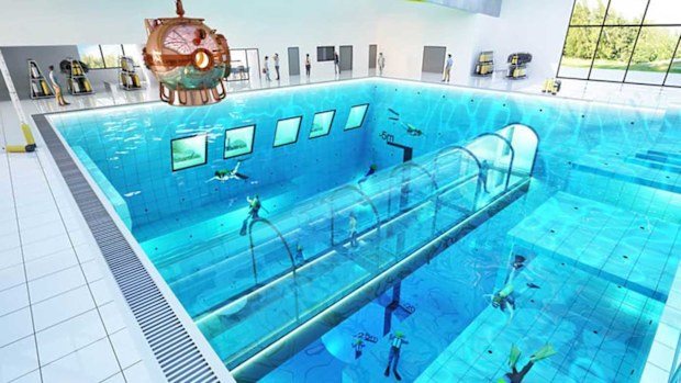 Deepspot pool in Poland will be the world's deepest pool