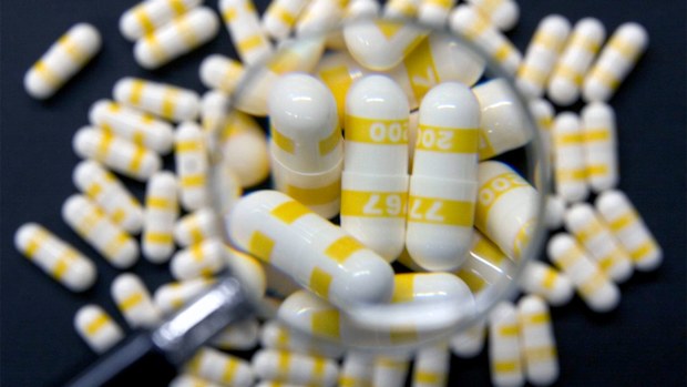 Pills made by the drug company Pfizer.