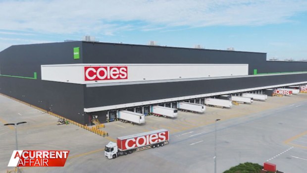 Supermarket giant Coles claims it will be able to stock shelves faster with more affordable groceries after opening Australia's first ever automated distribution centre.