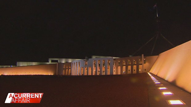 Parliament House in Canberra.