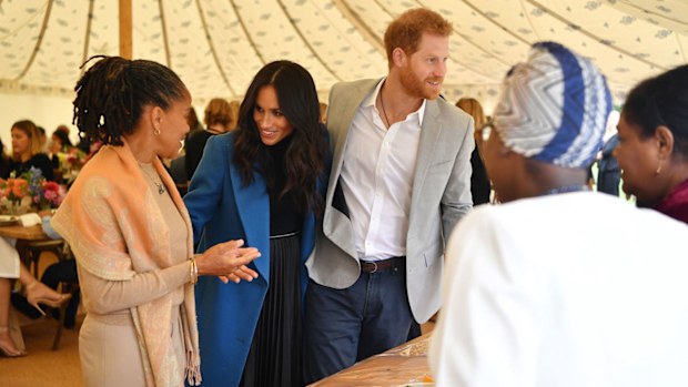 Doria Ragland Prince Harry Meghan Markle 2