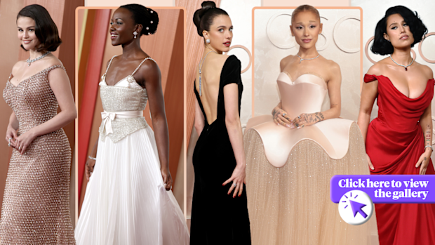Red carpet Oscars 2025.