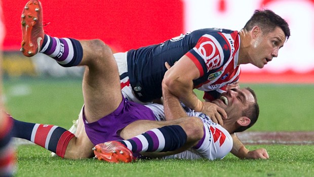 Cronk takes Smith to ground