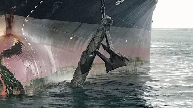 The torpedo and anchor were separated in a delicate seven-hour operation.