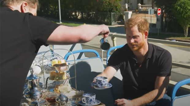 James Corden, Prince Harry
