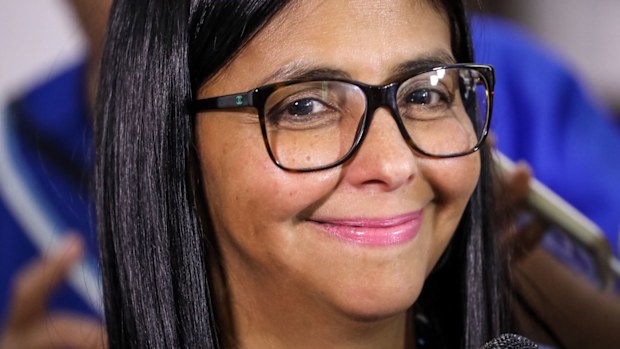 President of the National Constituent Assembly Delcy Rodriguez has been named head of the truth commission (EPA/Miguel Gutiérrez).