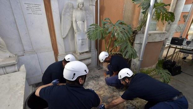 The tombs of two princesses in the Vatican's Teutonic Cemetery, opened in a search for the body of Emanuela Orlandi, have been found empty.