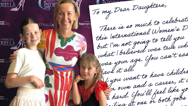 Deborah Knight shares a letter to her children on International Women's Day.