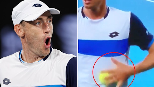 John Millman accused by Maria Sharapova's former coach of ball-tampering tactic